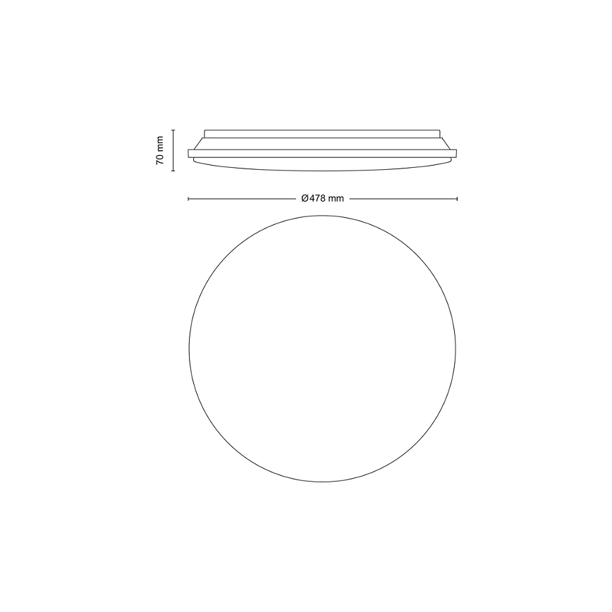 Philips - LED Dimbar taklampa LED/40W/230V 2700-6500K + fjärrkontroll