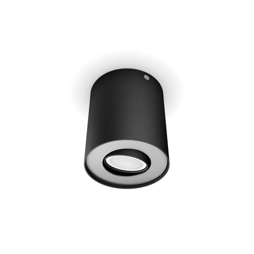 Philips - LED ljusreglerad spotlight Hue PILLAR 1xGU10/4,2W/230V 2200-6500K svart