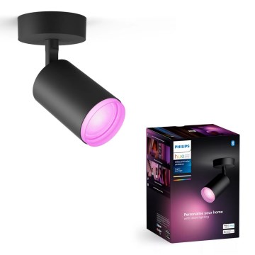 Philips - LED RGBW Dimbar spotlight Hue FUGATO 1xGU10/4,2W/230V 2000-6500K svart