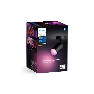 Philips - LED RGBW Dimbar spotlight Hue FUGATO 1xGU10/4,2W/230V 2000-6500K svart