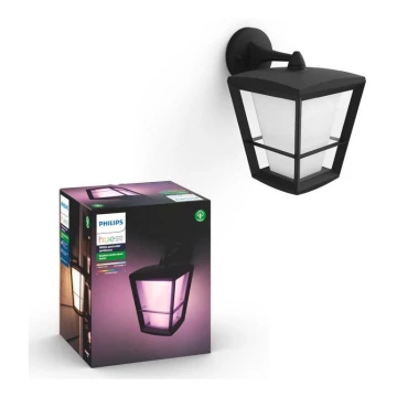 Philips - LED RGBW Dimbar vägglampa utomhus Hue ECONIC LED/15W/230V 2000-6500K IP44