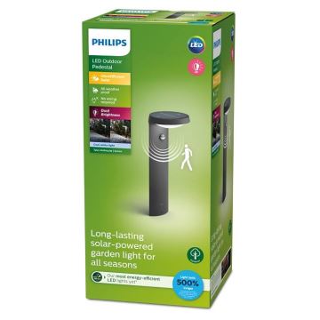 Philips - LED solcellslampa med en sensor LED/1,2W/4V 4000K IP44