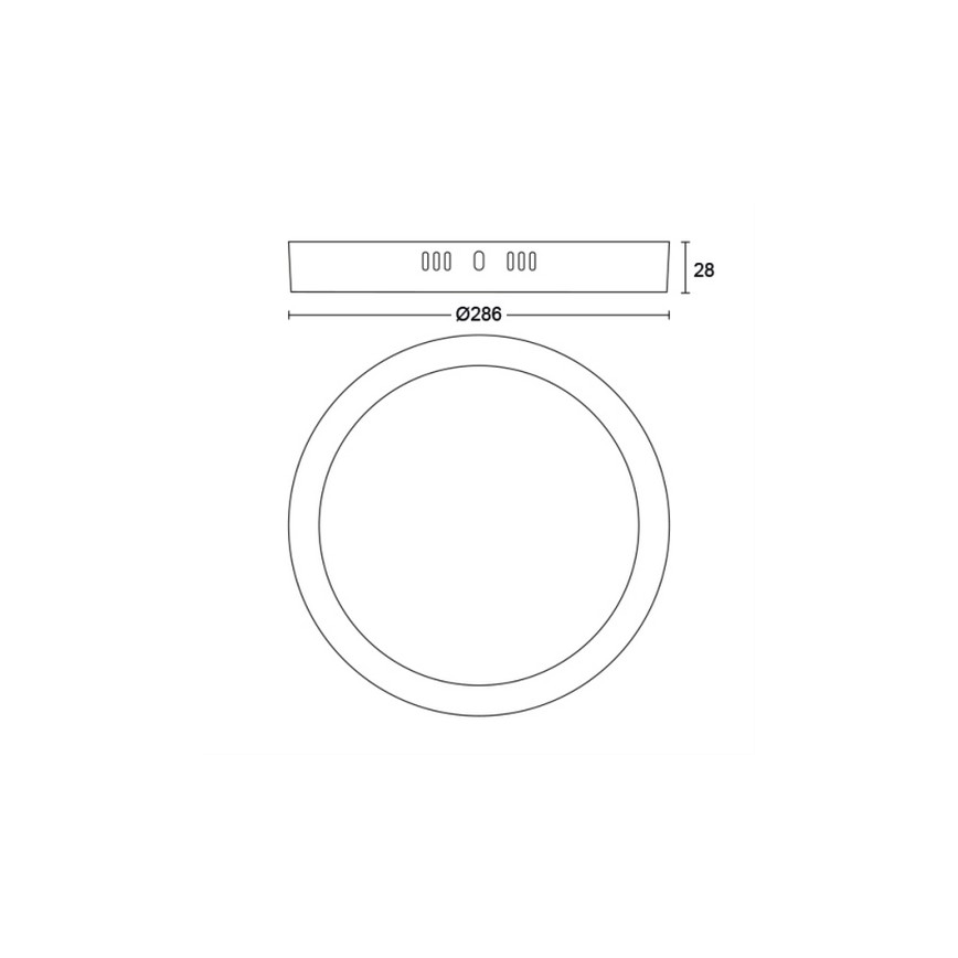 Philips - LED Takbelysning LED/20W/230V 2700K svart