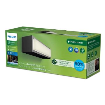 Philips - LED vägglampa för utomhusbruk STRATOSPHERE LED/3,8W/230V 4000K IP44