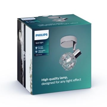 Philips Massive  - väggspotlight 1xG9/28W/230V