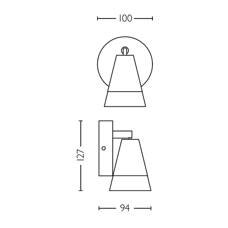 Philips - Spotlight CLEFT 1xGU10/5W/230V