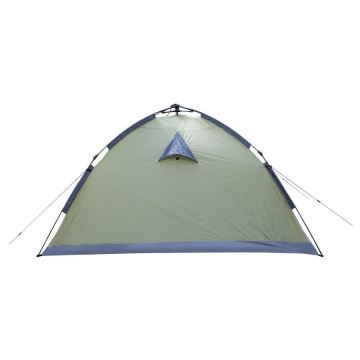Pop up-tält för 3-4 personer PU 3000 mm grön