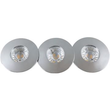 Rabalux 1072 - SET 3xLED Badrum Hängande Takbelysning RANDY 3xLED/4W/230V