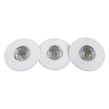 Rabalux 1078 - SET 3xLED Badrum Hängande Takbelysning RANDY 3xLED/4W/230V