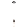 Rabalux 1411 - Hängande lampa FIXY E27/40W svart