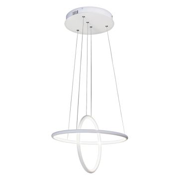 Rabalux 2544 - LED Ljuskrona DONATELLA LED/37W/230V vit