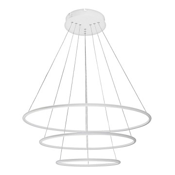 Rabalux 2545 - LED Ljuskrona DONATELLA LED/95W/230V vit