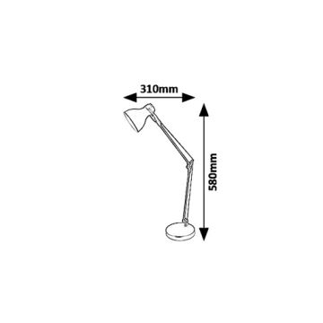 Rabalux 6408 - Bordslampa BilTER 1xE14/11W/230V