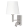 Rabalux 6539 - Väggbelysning HARVEY E27/40W + LED/3W