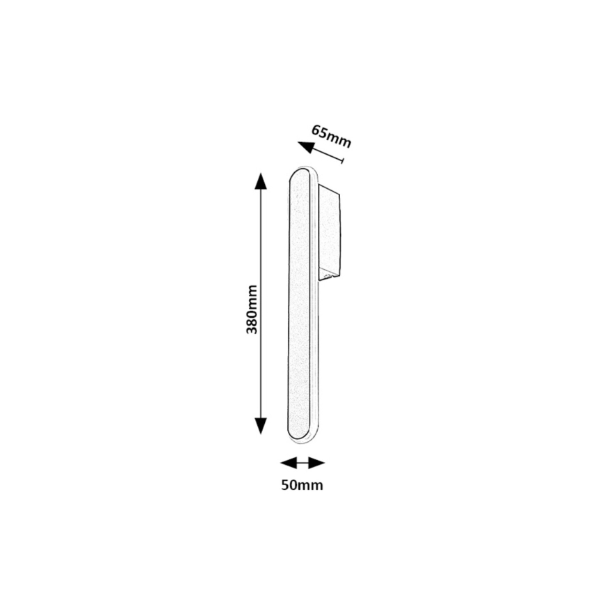 Rabalux - LED väggbelysning LED/12W/230V 3000/4000K