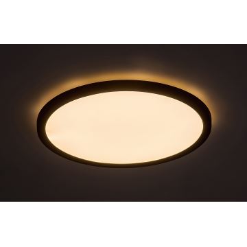 Rabalux - LED taklampa LED/24W/230V 3000/4000/6000K diameter 29 cm svart