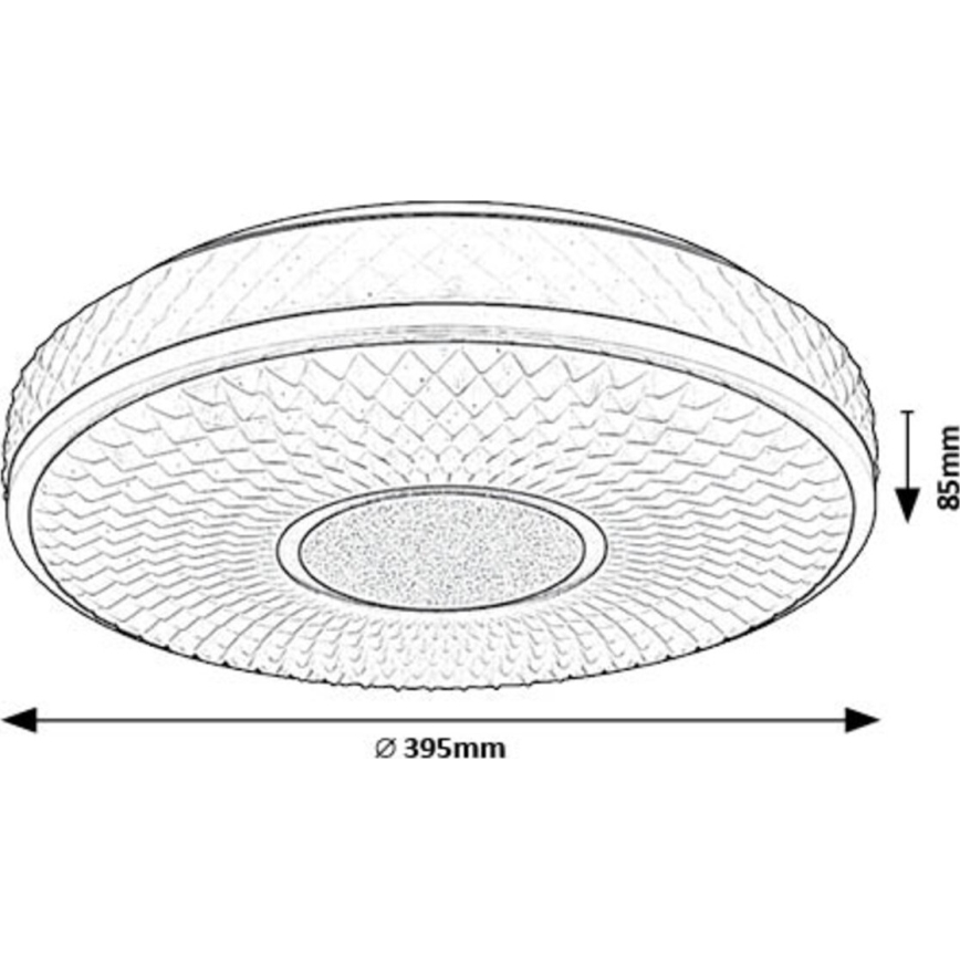 Rabalux - LED taklampa LED/24W/230V 4000K diameter 39 cm