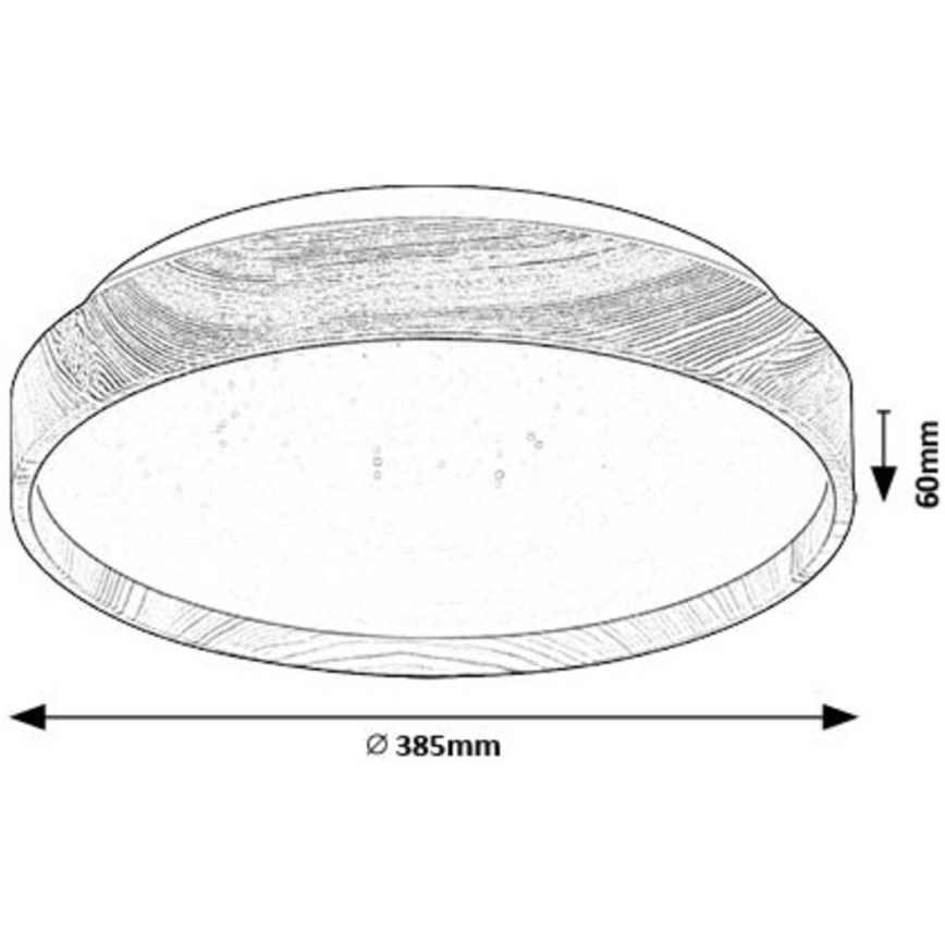 Rabalux - LED taklampa LED/24W/230V 3000K diameter 38 cm