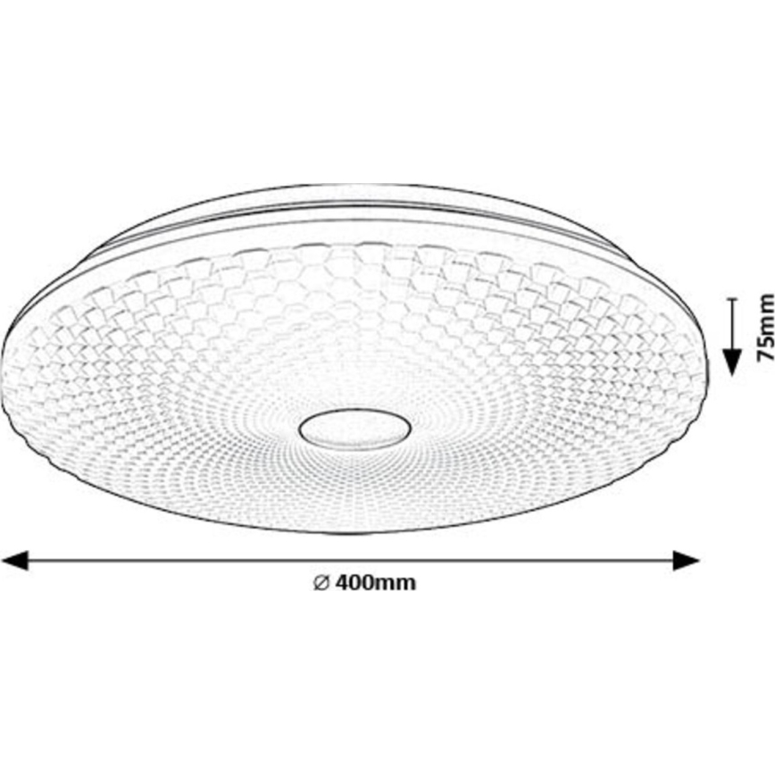 Rabalux - LED taklampa LED/24W/230V 4000K diameter 40 cm