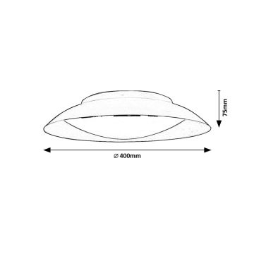 Rabalux - LED taklampa LED/24W/230V 3000K diameter 40 cm