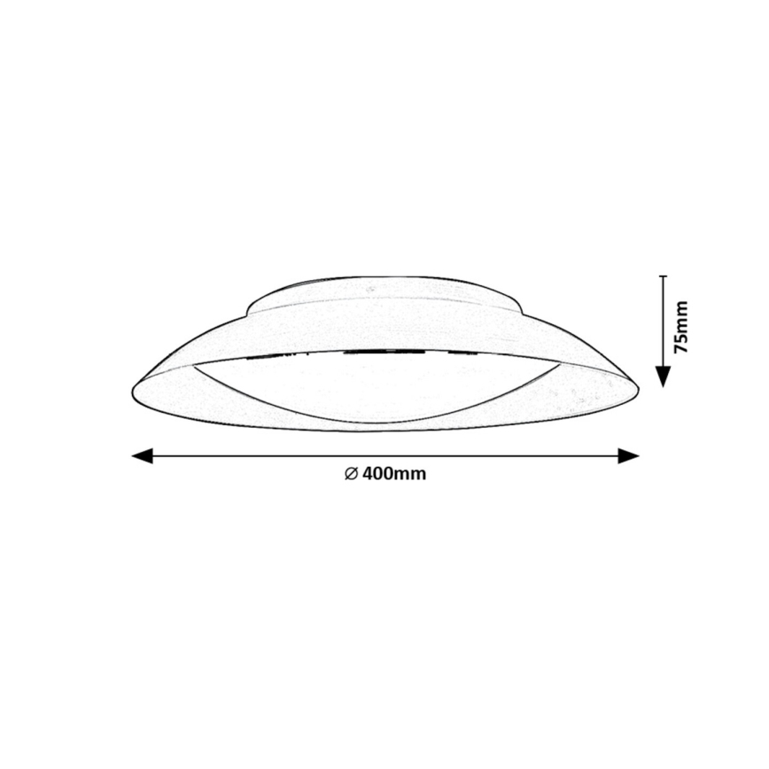 Rabalux - LED taklampa LED/24W/230V 3000K diameter 40 cm