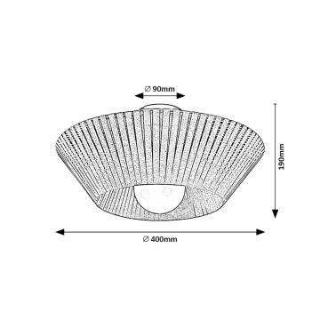 Rabalux - Taklampa 1xE27/6W/230V