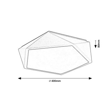 Rabalux - LED taklampa LED/30W/230V 3000K