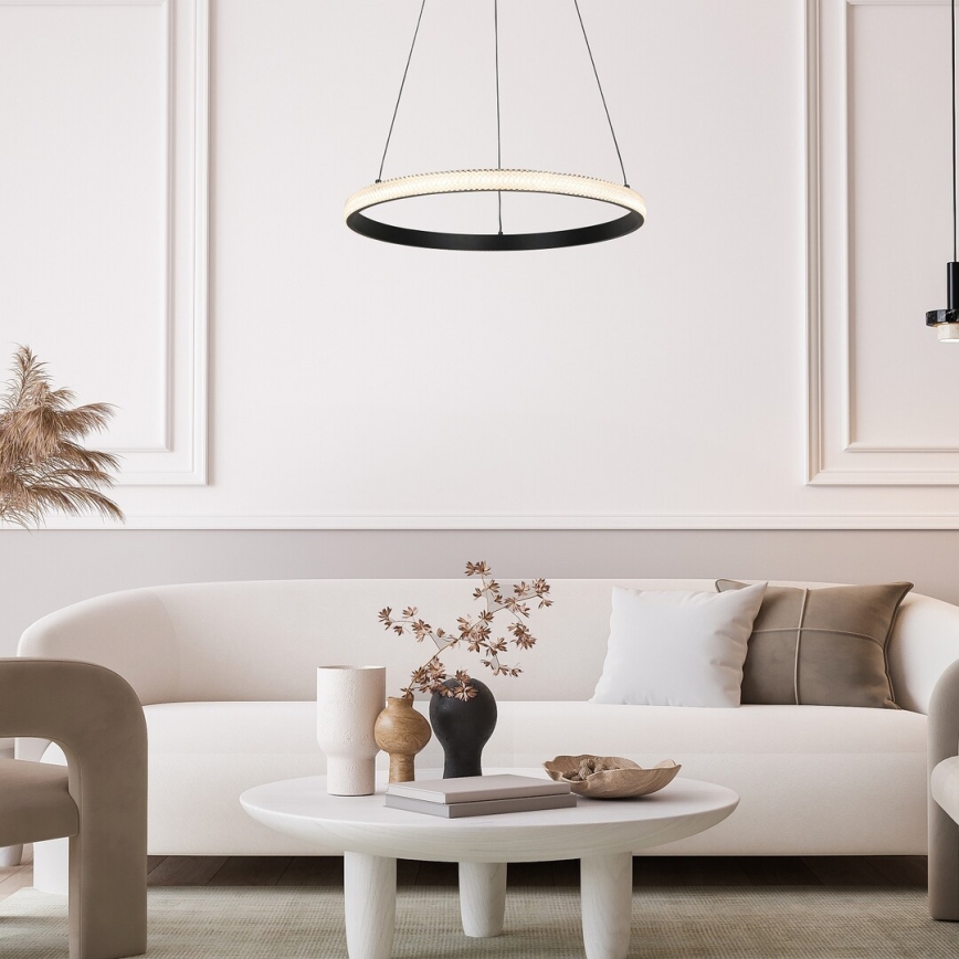 Rabalux - LED ljuskrona med textilsladd LED/32W/230V 3000K