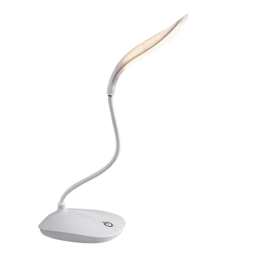 Rabalux - LED Ljusreglerad flexible bordslampa LED/2W/5V vit