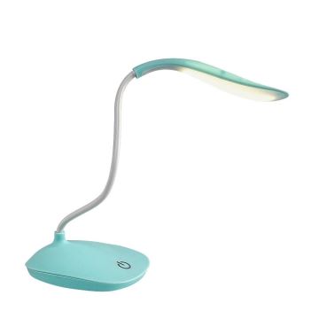 Rabalux - LED Ljusreglerad flexible bordslampa LED/2W/5V blå