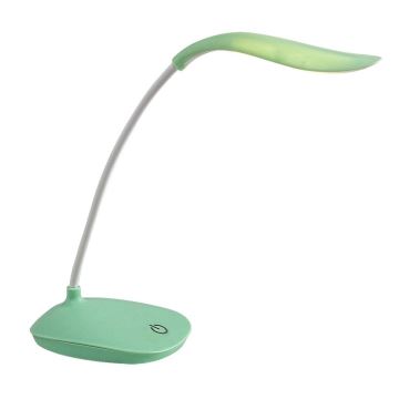 Rabalux - LED Ljusreglerad flexible bordslampa LED/2W/5V grön