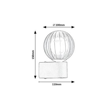 Rabalux - Vägglampa för utomhusbruk 1xG9/3,5W/230V IP44