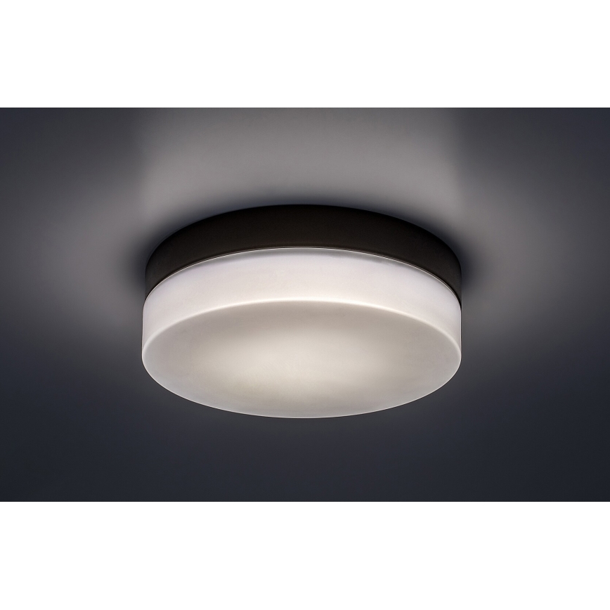 Rabalux - LED taklampa för badrum LED/15W/230V IP44 4000K diameter 23 cm svart