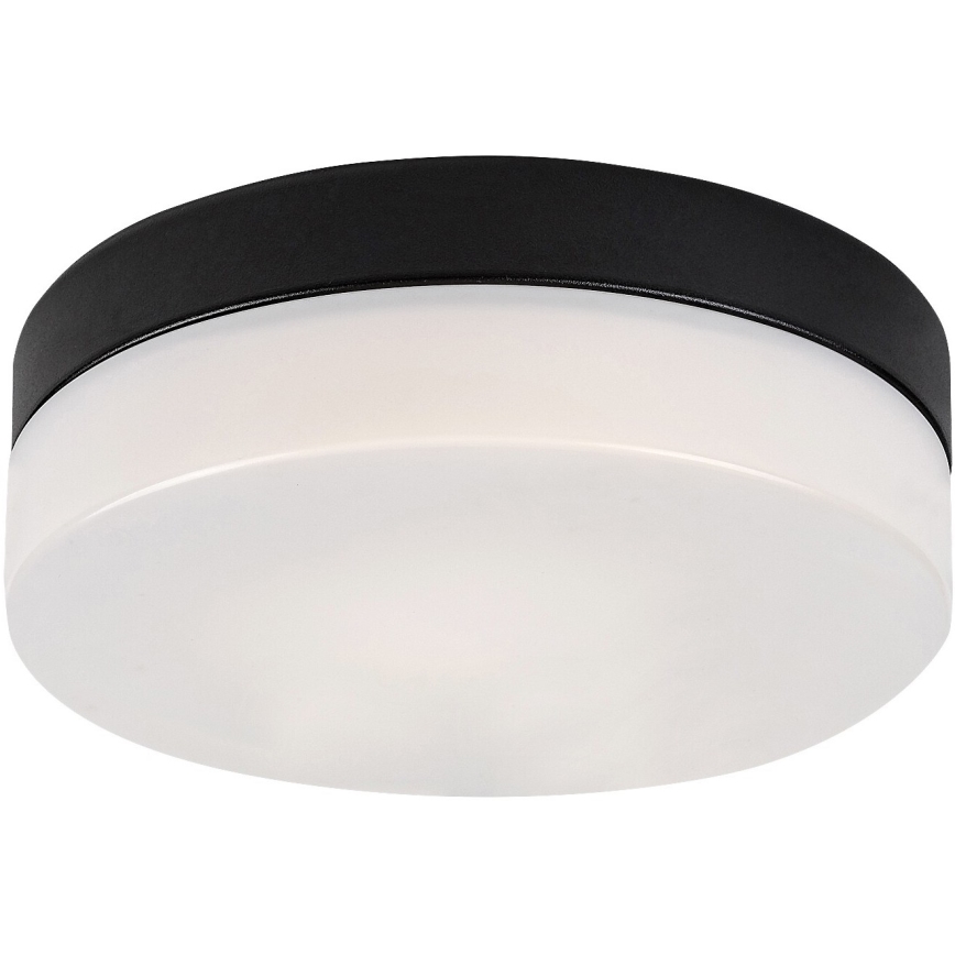 Rabalux - LED taklampa för badrum LED/15W/230V IP44 4000K diameter 23 cm svart