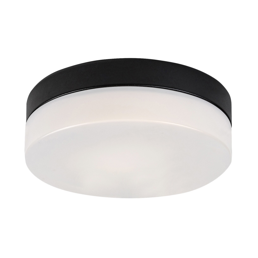 Rabalux - LED taklampa för badrum LED/18W/230V IP44 4000K diameter 28 cm svart