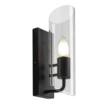 Rabalux - Vägglampa för badrum 1xE14/12W/230V IP44 svart