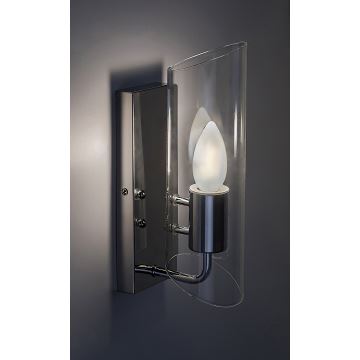 Rabalux - Vägglampa för badrum 1xE14/12W/230V IP44 krom