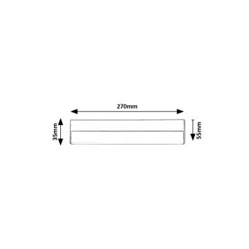 Rabalux - LED lampa för undersidan av köksskåp LED/7W/230V 4000K svart