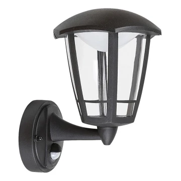 Rabalux 7849 - LED Utomhus Väggbelysning med sensor LED/8W/230V IP44