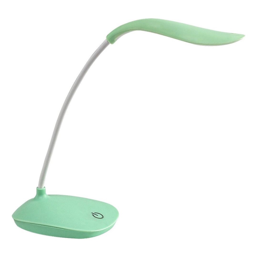 Rabalux - LED Ljusreglerad flexible bordslampa LED/2W/5V grön