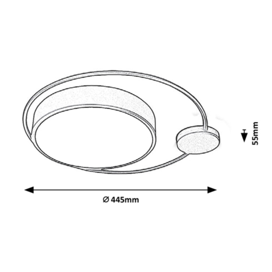 Rabalux - LED Takbelysning LED/28W/230V