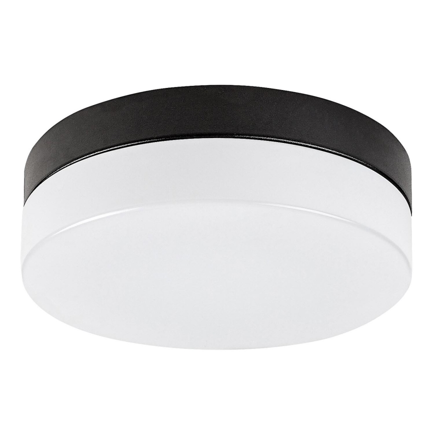 Rabalux - LED taklampa för badrum LED/18W/230V IP44 4000K diameter 28 cm svart