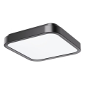 Rabalux - LED taklampa för badrum LED/48W/230V IP44 4000K 42x42 cm svart