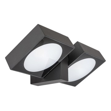 Rabalux - LED Utomhus wall flexible belysning 2xLED/7W/230V IP54 antracit