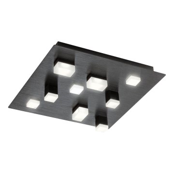 Redo 01-2015 - LED taklampa PIXEL LED/27W/230V 3000K 35x35 cm svart