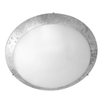 Redo 05-867 - LED taklampa ARTEMIS LED/18W/230V diameter 40 cm silver