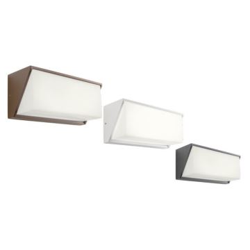 Redo 90237 - LED vägglampa för utomhusbruk SPECTRA LED/16W/230V 3000K IP54 vit