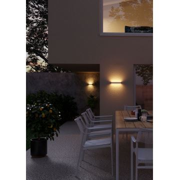 Redo 90404 - LED vägglampa för utomhusbruk DASH LED/9W/230V 4000K IP65 brun