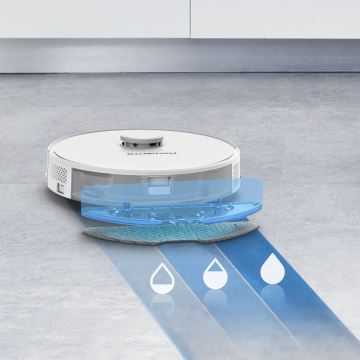 Rowenta - Smart robotdammsugare med en mop X-PLORER S70+ Animal Wi-Fi vit