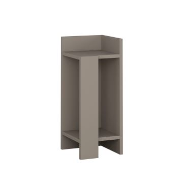 Sängbord ELOS 60x25 cm grå